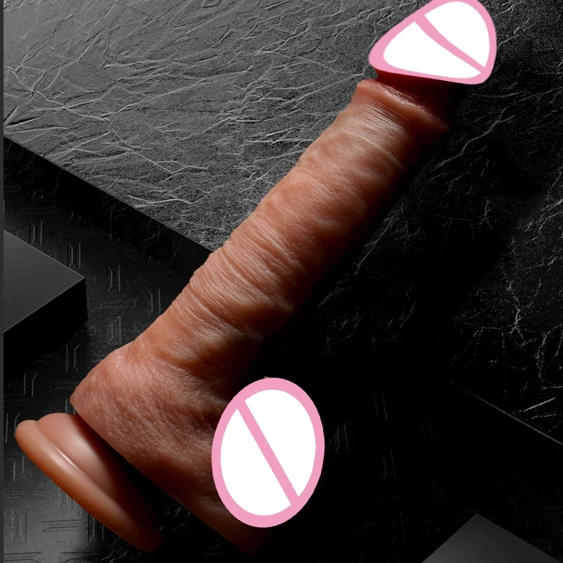 22.5 cm Realistic Dildo Telescopic Vibrator Female Stimulator 8.8 inch Big Penis Anal Plug Man Real Penis Sex Toys for Women 22.5 cm Realistic Dildo Telescopic Vibrator Female Stimulator 8.8 inch Big Penis Anal Plug Man Real Penis Sex Toys for Women