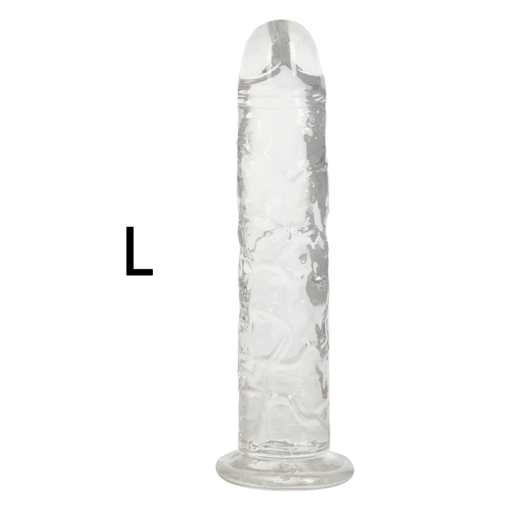 Soft Jelly Dildo Anal Butt Plug Realistic Penis Strong Suction Cup Dick Toy for Adult G-spot Orgasm Sex Toys for Women Lesbian