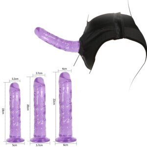 Soft Jelly Dildo Anal Butt Plug Realistic Penis Strong Suction Cup Dick Toy for Adult G-spot Orgasm Sex Toys for Women Lesbian