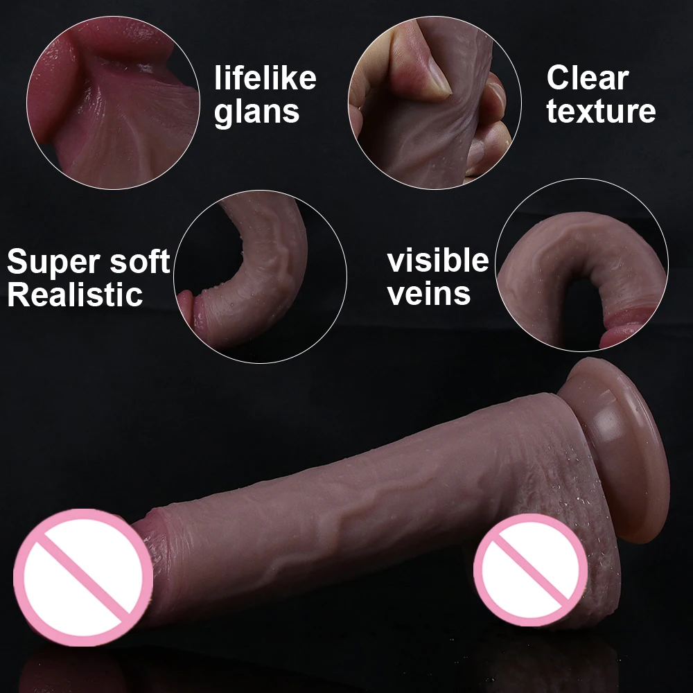 Top Cock Realistic Dildo Black Big Dick Huge Penis Adults Anal Sex Toys Vagina Strapon Masturbators For Woman G-spot Stimulator Top Cock Realistic Dildo Black Big Dick Huge Penis Adults Anal Sex Toys Vagina Strapon Masturbators For Woman G-spot Stimulator
