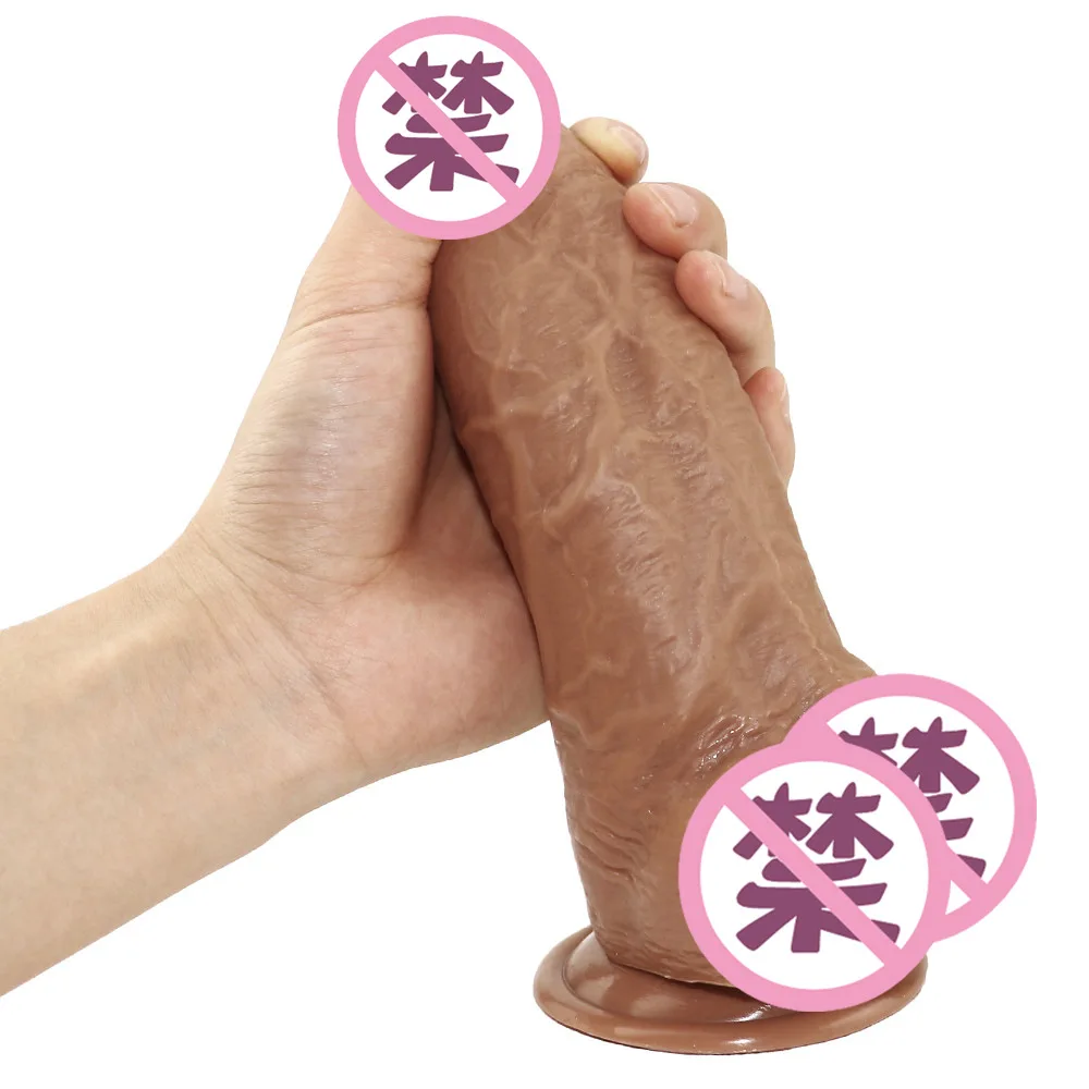 5CM dia Huge Realistic Giant Long Dildo Vaginal Masturbators Penis Erotic Toy for Women Suction Cup Thick Glans Dick 5CM dia Huge Realistic Giant Long Dildo Vaginal Masturbators Penis Erotic Toy for Women Suction Cup Thick Glans Dick