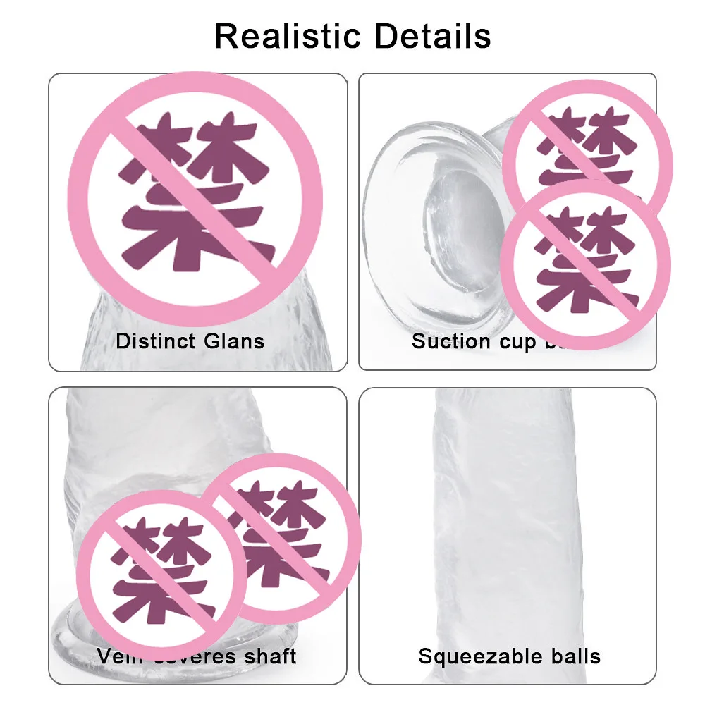 5CM dia Huge Realistic Giant Long Dildo Vaginal Masturbators Penis Erotic Toy for Women Suction Cup Thick Glans Dick 5CM dia Huge Realistic Giant Long Dildo Vaginal Masturbators Penis Erotic Toy for Women Suction Cup Thick Glans Dick