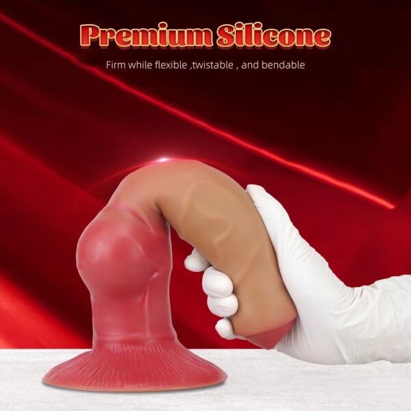XXL Animals Dildos With Suction Cup Realistic Dog Dildo For Women Adult Sex Toys G-Spot Masturbation Dog Dick For Anal Plug