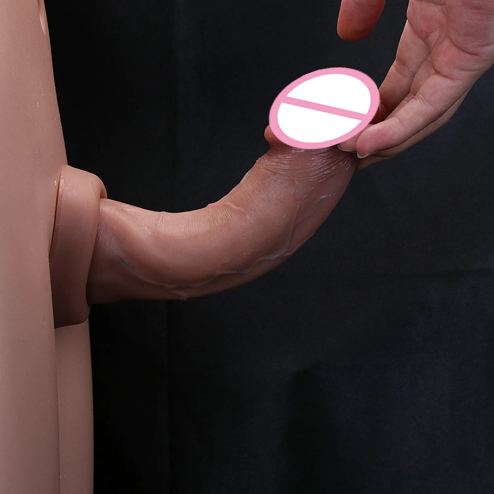 Big Glans Dildo Realistic Penis Soft Silicone Adults Strapon Vagina Orgasm Anal Sex Toys With Huge Suction Cup For Women And Man