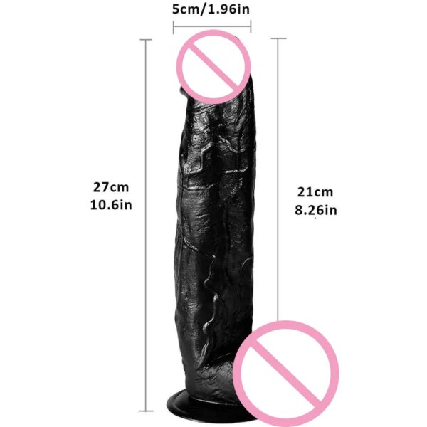 11 inch Dildo Phallus Huge Large Realistic Dildos Silicone Penis With Suction Cup G Spot Stimulate Toys For Woman Dropshipping 4