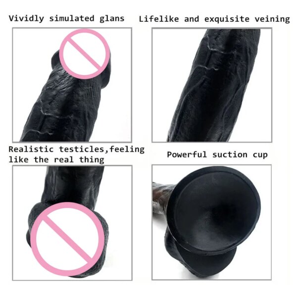 11 inch Dildo Phallus Huge Large Realistic Dildos Silicone Penis With Suction Cup G Spot Stimulate Toys For Woman Dropshipping 4