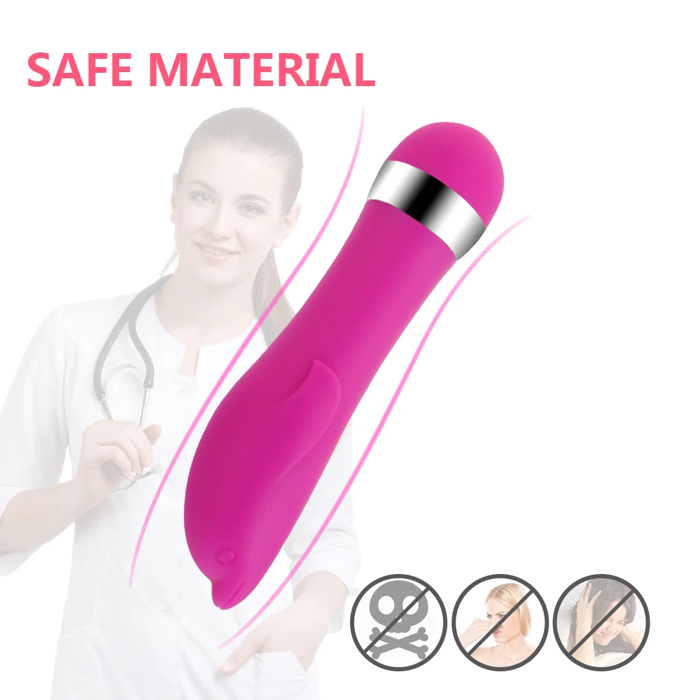Mini AV Vibrators For Women G-spot Vibration Bullet Realistic Dildo Female Masturbator Clit Massager Sex Toys Couples Vibrator
