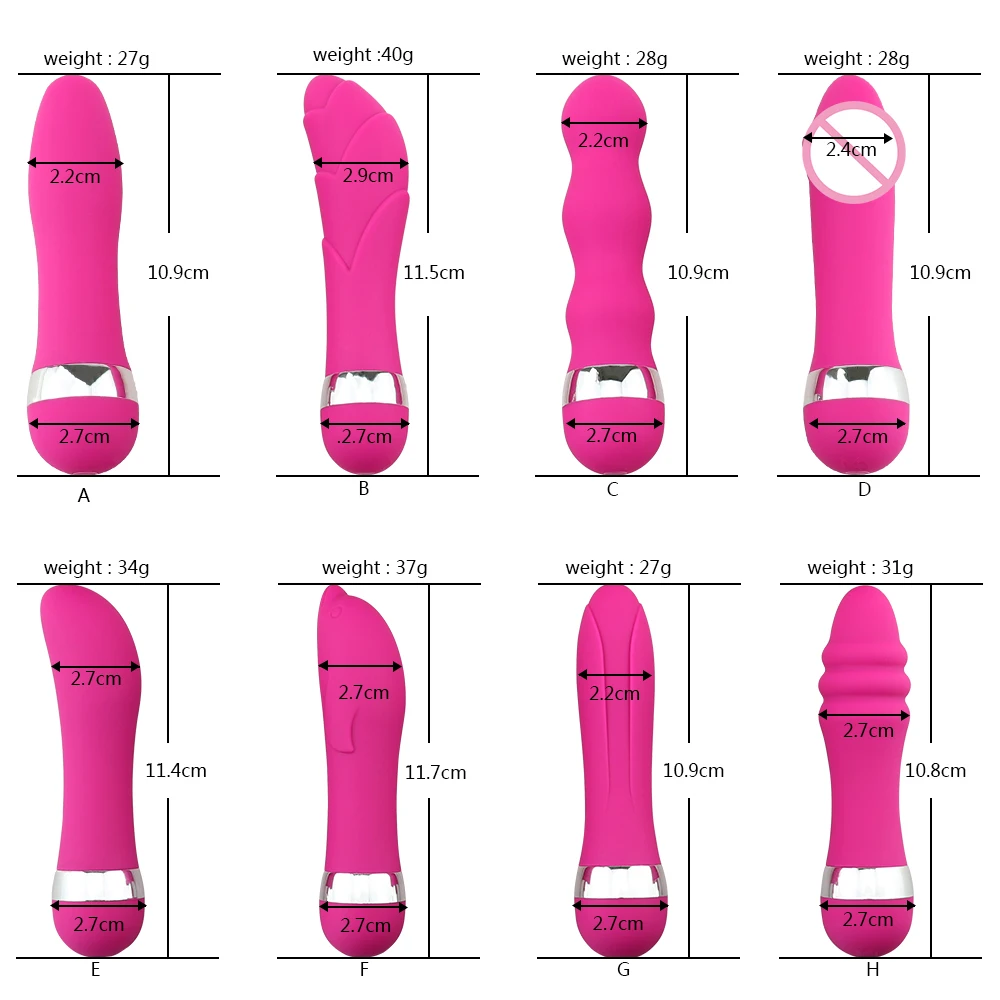 Mini AV Vibrators For Women G-spot Vibration Bullet Realistic Dildo Female Masturbator Clit Massager Sex Toys Couples Vibrator