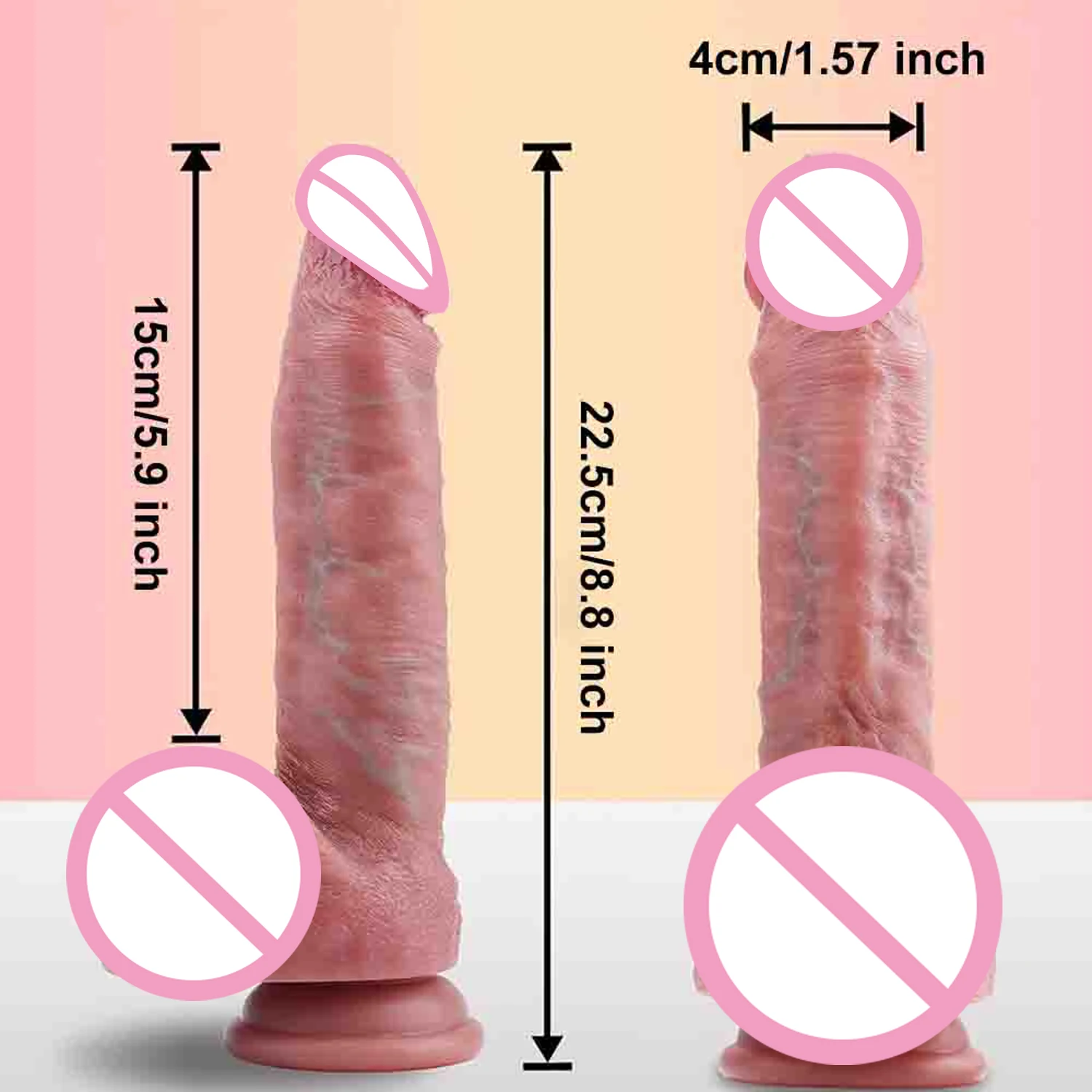 Telescopic Dildo Vibrator Sex Toys for Women Realistic Penis G Spot Vagina Silicone Dildos Female Stimulator Adult Couple Games