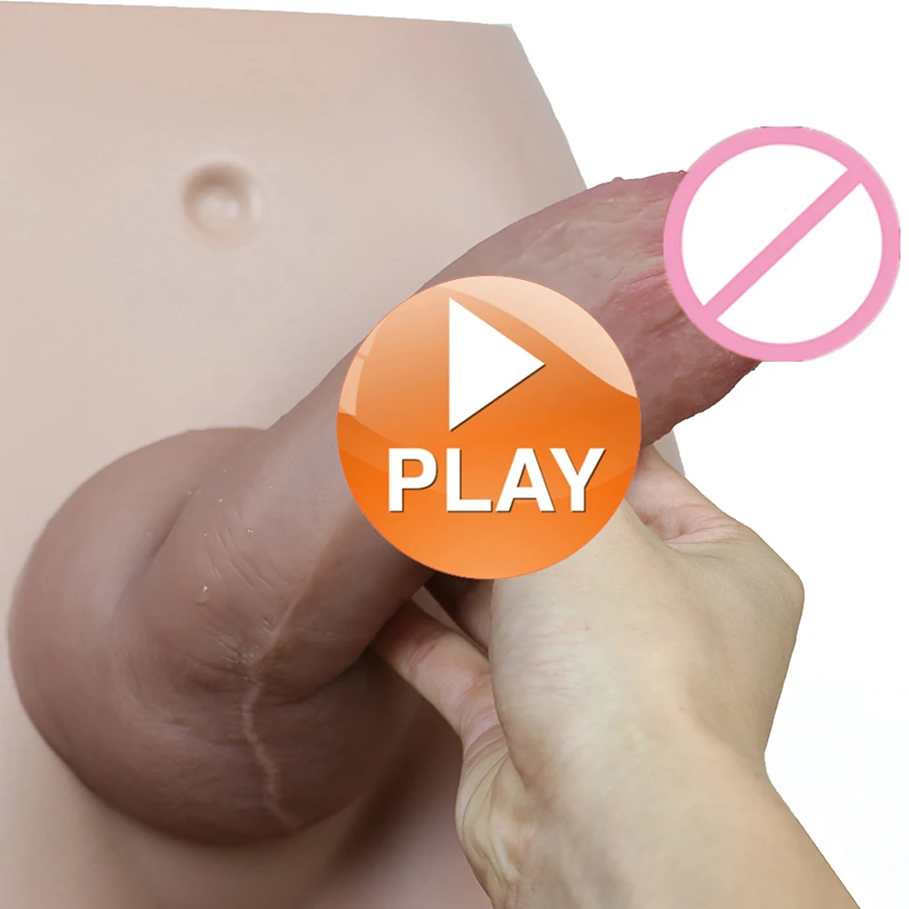Real Man Prostate Dildo Silicone Adult G-spot Stimulator Big Penis Strapon Masturbation Huge Suction Cup Anal Sex Toys For Women