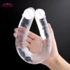 Erotic Jelly Dildo Anal Butt Plug Realistic Vaginal Artificial Penis G-spot Massage Double Dildo Sex Toys for Woman No Vibrator