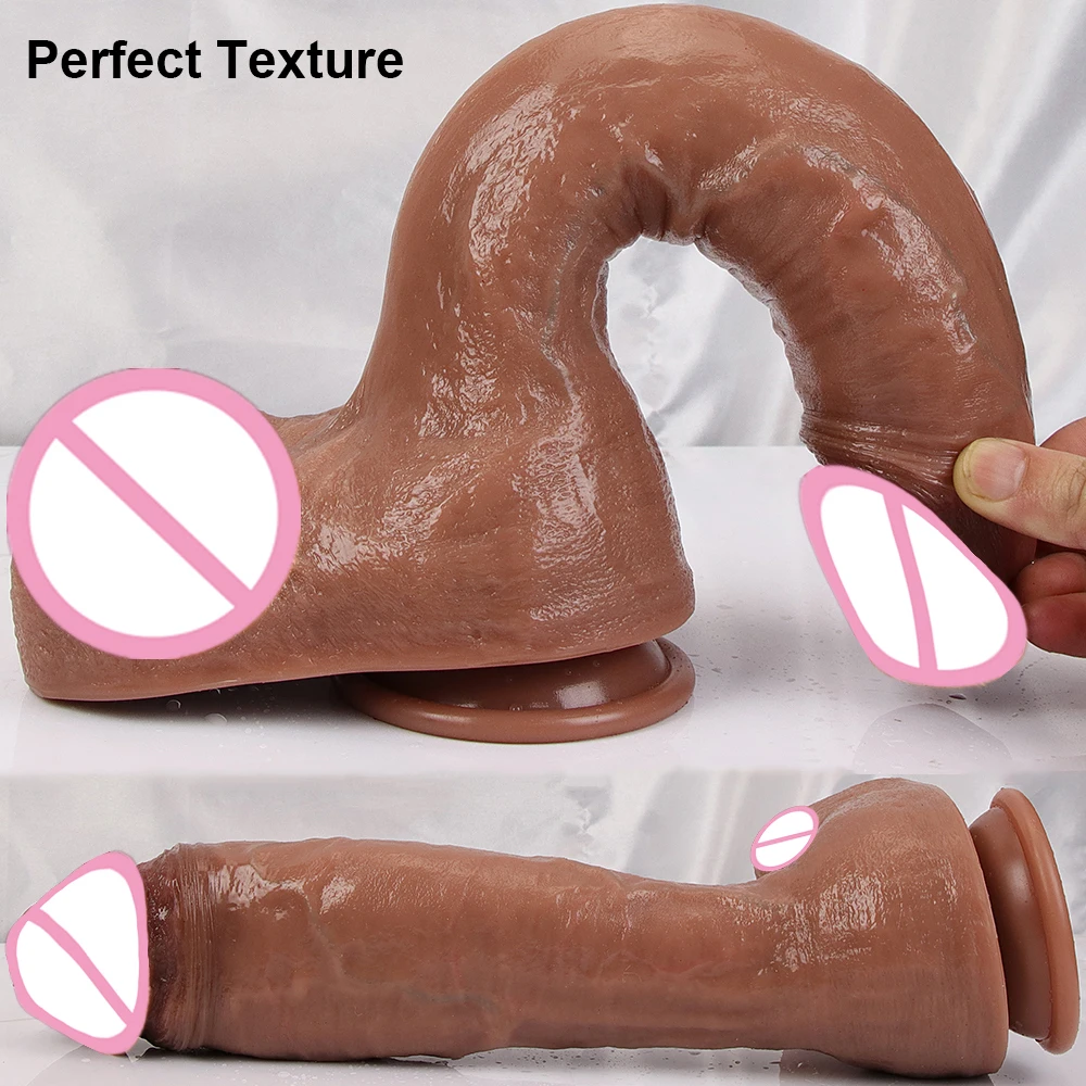 7CM Diam Big Dildo Realistic Silicone Penis Soft Huge Dick Strapon Suction Cup Anal Sex Toys For Women Masturbation Adult Cock 7CM Diam Big Dildo Realistic Silicone Penis Soft Huge Dick Strapon Suction Cup Anal Sex Toys For Women Masturbation Adult Cock