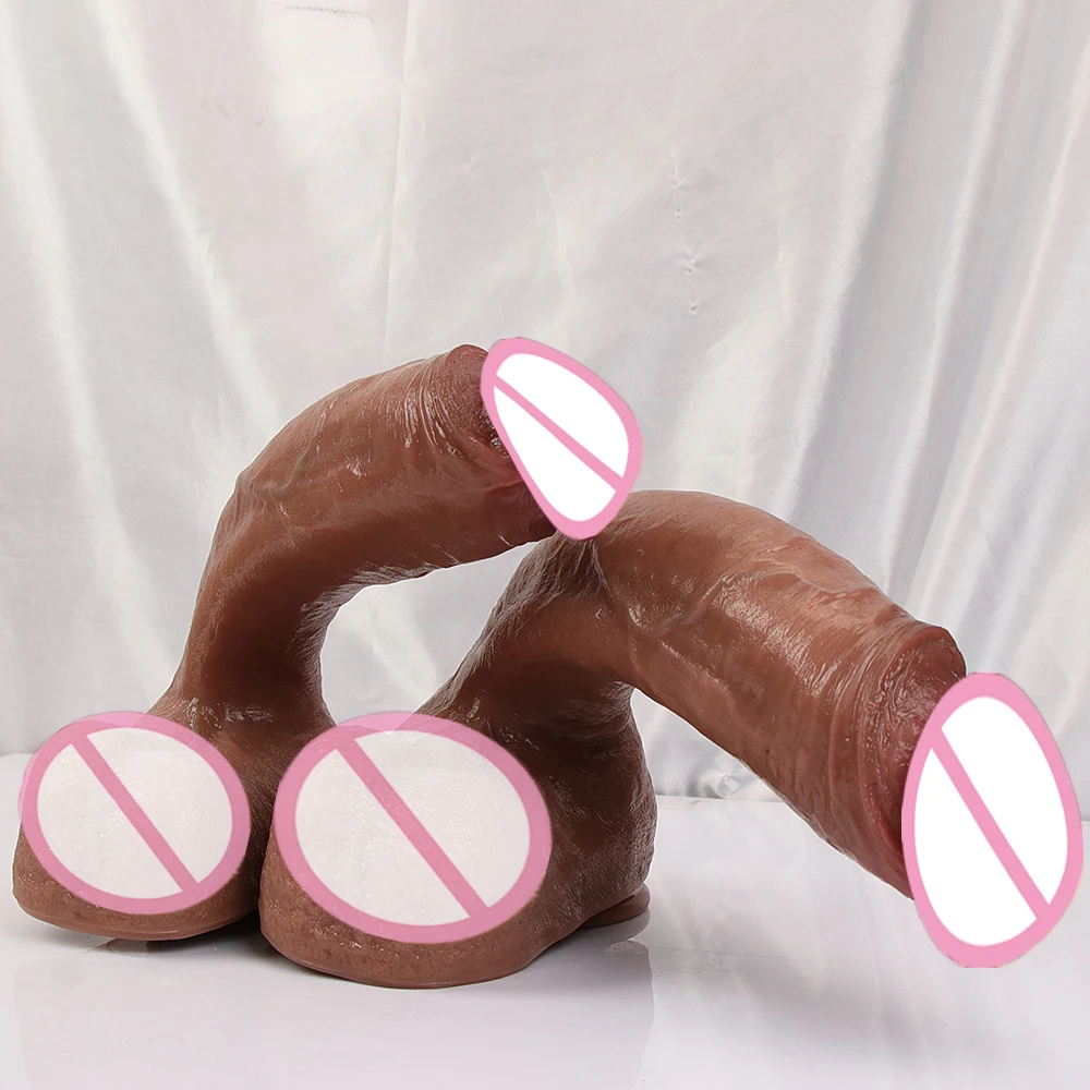 7CM Diam Big Dildo Realistic Silicone Penis Soft Huge Dick Strapon Suction Cup Anal Sex Toys For Women Masturbation Adult Cock 7CM Diam Big Dildo Realistic Silicone Penis Soft Huge Dick Strapon Suction Cup Anal Sex Toys For Women Masturbation Adult Cock