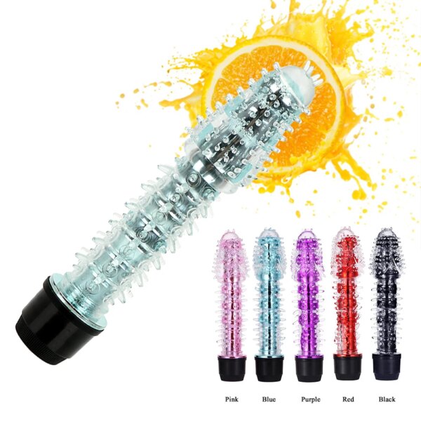 Realistic Jelly Dildo Powerful G-Spot Vibrator for Women Clitoris stimulator Vibrating Massage Erotic Adult sex toy product shop