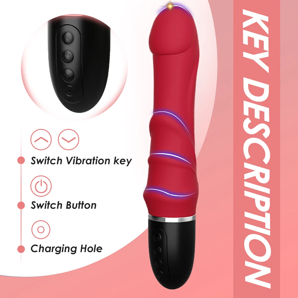 10 Modes Vibrator Soft Silicone Dildo Realistic Penis Strong Motor G-spot Clitoral Stimulator Female Masturbator Adult Sex Toys 10 Modes Vibrator Soft Silicone Dildo Realistic Penis Strong Motor G-spot Clitoral Stimulator Female Masturbator Adult Sex Toys