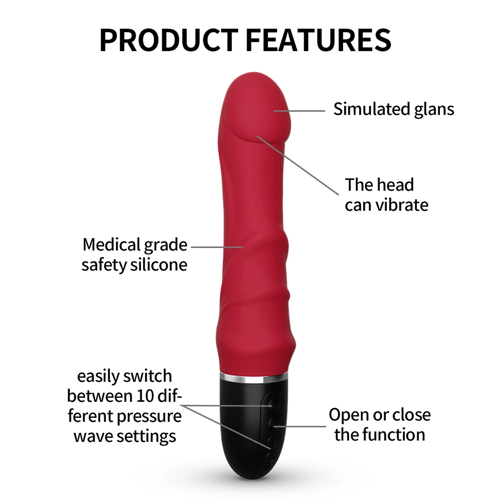 10 Modes Vibrator Soft Silicone Dildo Realistic Penis Strong Motor G-spot Clitoral Stimulator Female Masturbator Adult Sex Toys 10 Modes Vibrator Soft Silicone Dildo Realistic Penis Strong Motor G-spot Clitoral Stimulator Female Masturbator Adult Sex Toys