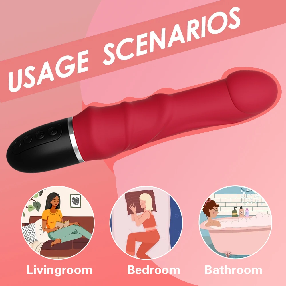 10 Modes Vibrator Soft Silicone Dildo Realistic Penis Strong Motor G-spot Clitoral Stimulator Female Masturbator Adult Sex Toys 10 Modes Vibrator Soft Silicone Dildo Realistic Penis Strong Motor G-spot Clitoral Stimulator Female Masturbator Adult Sex Toys