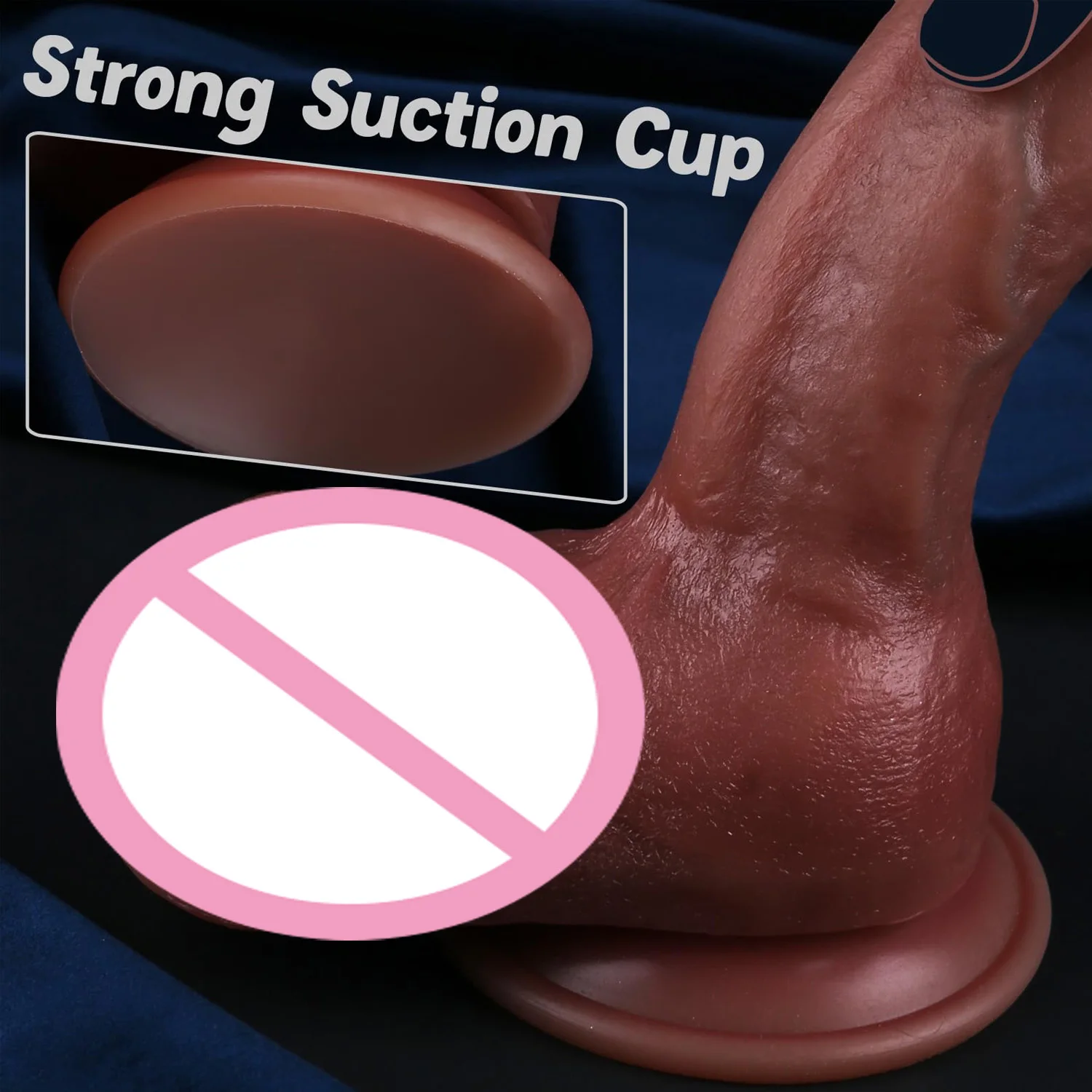Soft Realistic Skin Feel Human Penis Cheap Dildo Double Silicone Suction Cup Thick Dick Anal Sex Toys Men Women Gay Strapon Cock