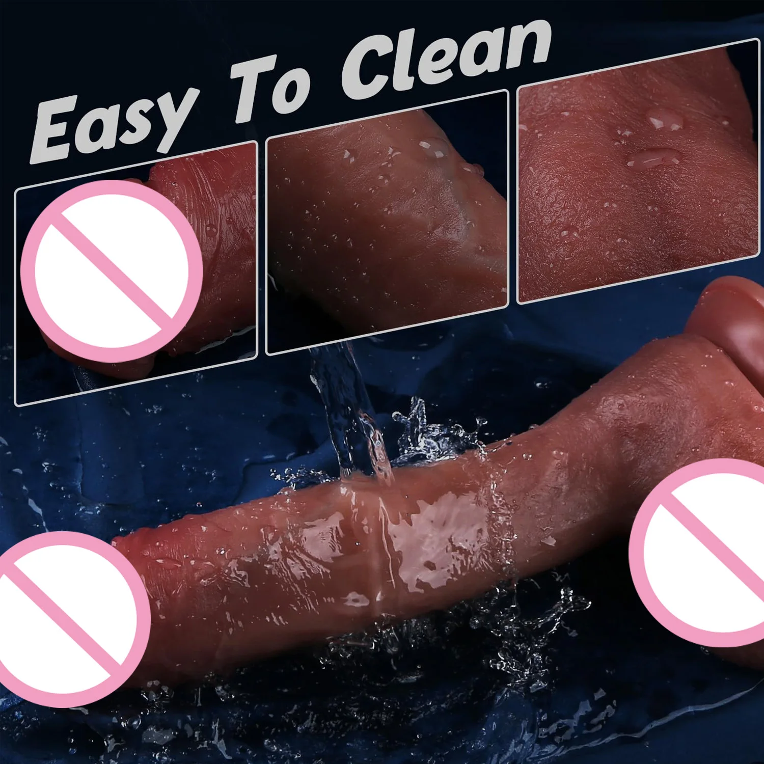 Soft Realistic Skin Feel Human Penis Cheap Dildo Double Silicone Suction Cup Thick Dick Anal Sex Toys Men Women Gay Strapon Cock