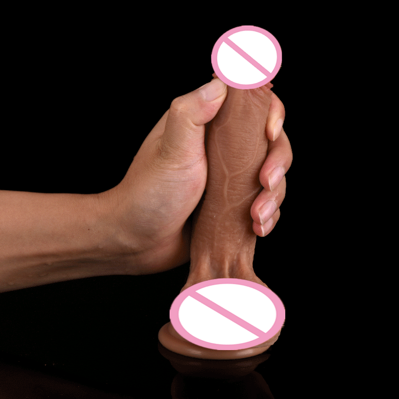 Huge Realistic Dildo Skin feeling Phallus soft Big vibrator Penis With Suction Cup Sex Toy for Woman Strapon Female Masturbation
