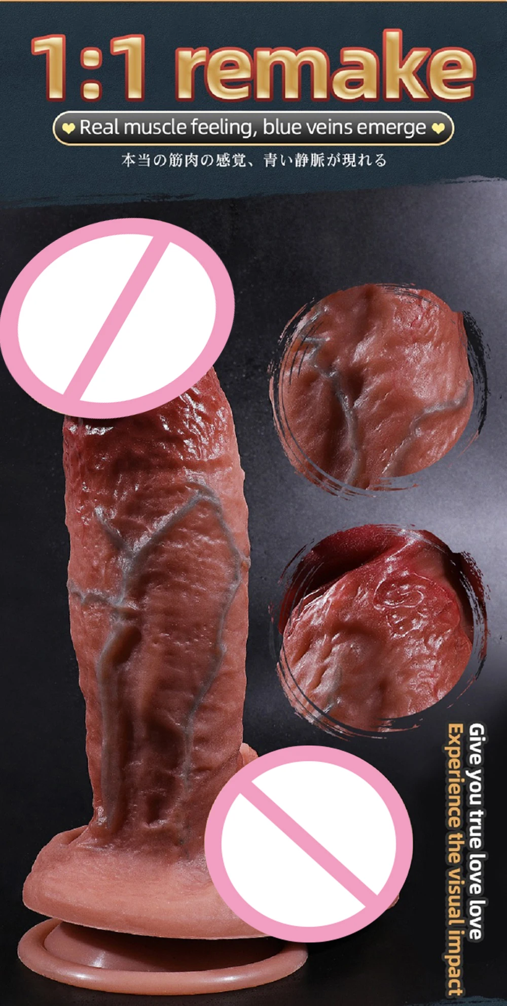 Silicone Realistic Dildo Real Penis Dick Huge Big Suction Cup Strapon 14.5-23cm 5.7-9.06inch Women Female Sex Toy Anal Plug