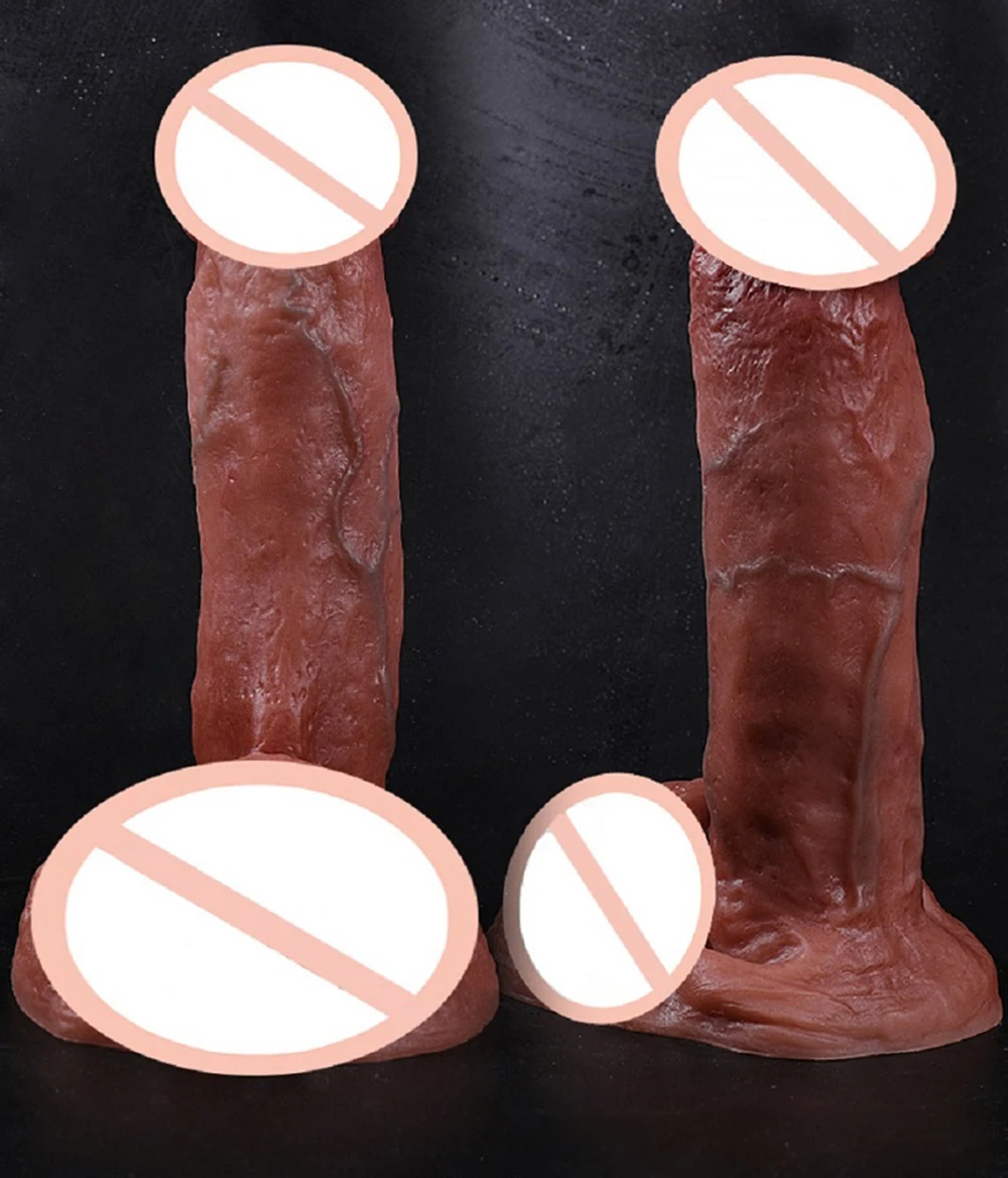 Silicone Realistic Dildo Real Penis Dick Huge Big Suction Cup Strapon 14.5-23cm 5.7-9.06inch Women Female Sex Toy Anal Plug