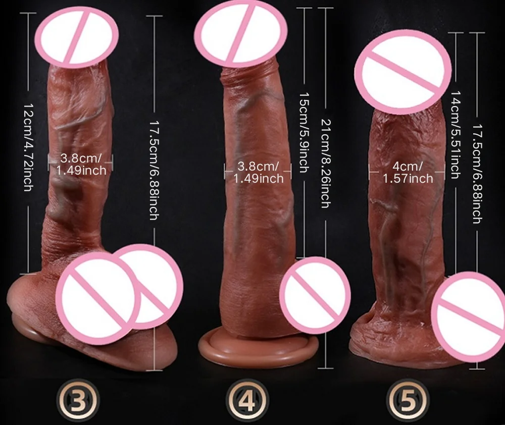 Silicone Realistic Dildo Real Penis Dick Huge Big Suction Cup Strapon 14.5-23cm 5.7-9.06inch Women Female Sex Toy Anal Plug
