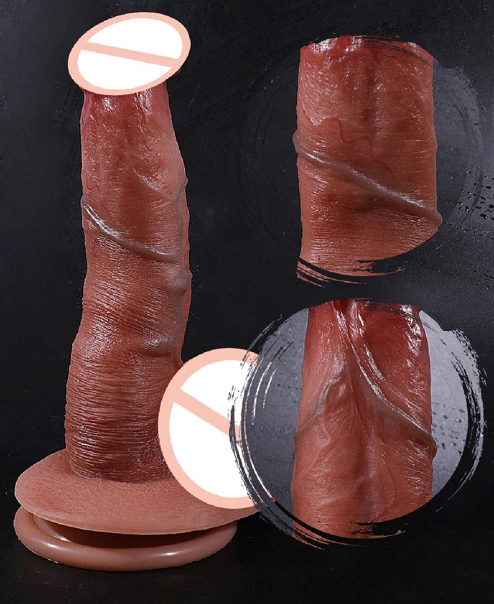 Silicone Realistic Dildo Real Penis Dick Huge Big Suction Cup Strapon 14.5-23cm 5.7-9.06inch Women Female Sex Toy Anal Plug