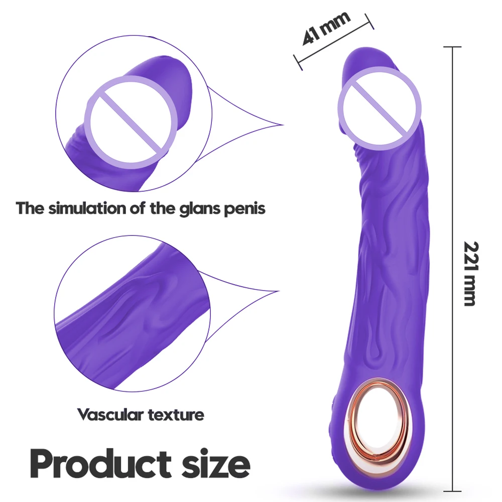 Realistic Dildo Vibrator for Women Vagina Clitoris G Spot Stimulator Soft Silicone Powerful Vibration Sex Toy Female Masturbator Realistic Dildo Vibrator for Women Vagina Clitoris G Spot Stimulator Soft Silicone Powerful Vibration Sex Toy Female Masturbator