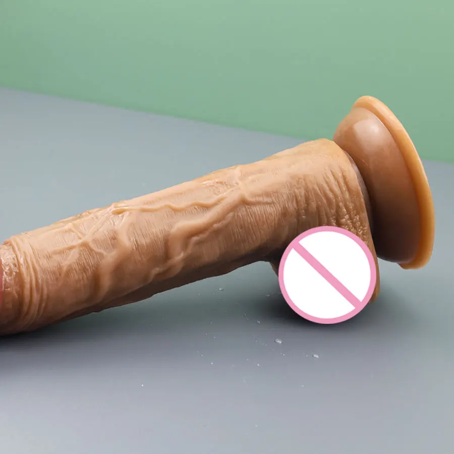 Realistic Huge Dildo for Woman Suction Cup Soft Skin Feeling Penis Sexy Toy Female Masturbator Vaginal Anal Toys for Adult 18+
