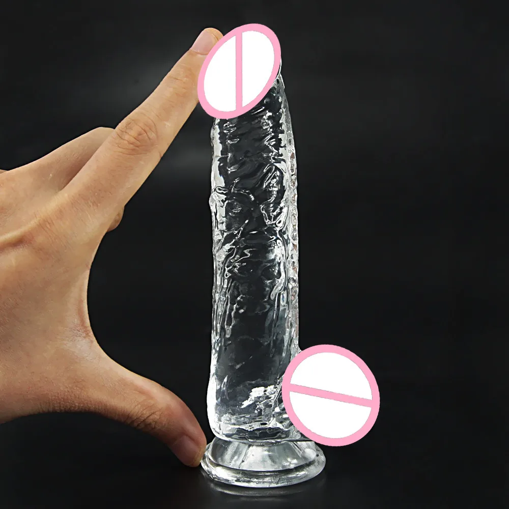 New Realistic Dildos Erotic Jelly Dildo With Super Strong Suction Cup Sex Toys for Woman Men Artificial Penis G-spot Simulation New Realistic Dildos Erotic Jelly Dildo With Super Strong Suction Cup Sex Toys for Woman Men Artificial Penis G-spot Simulation