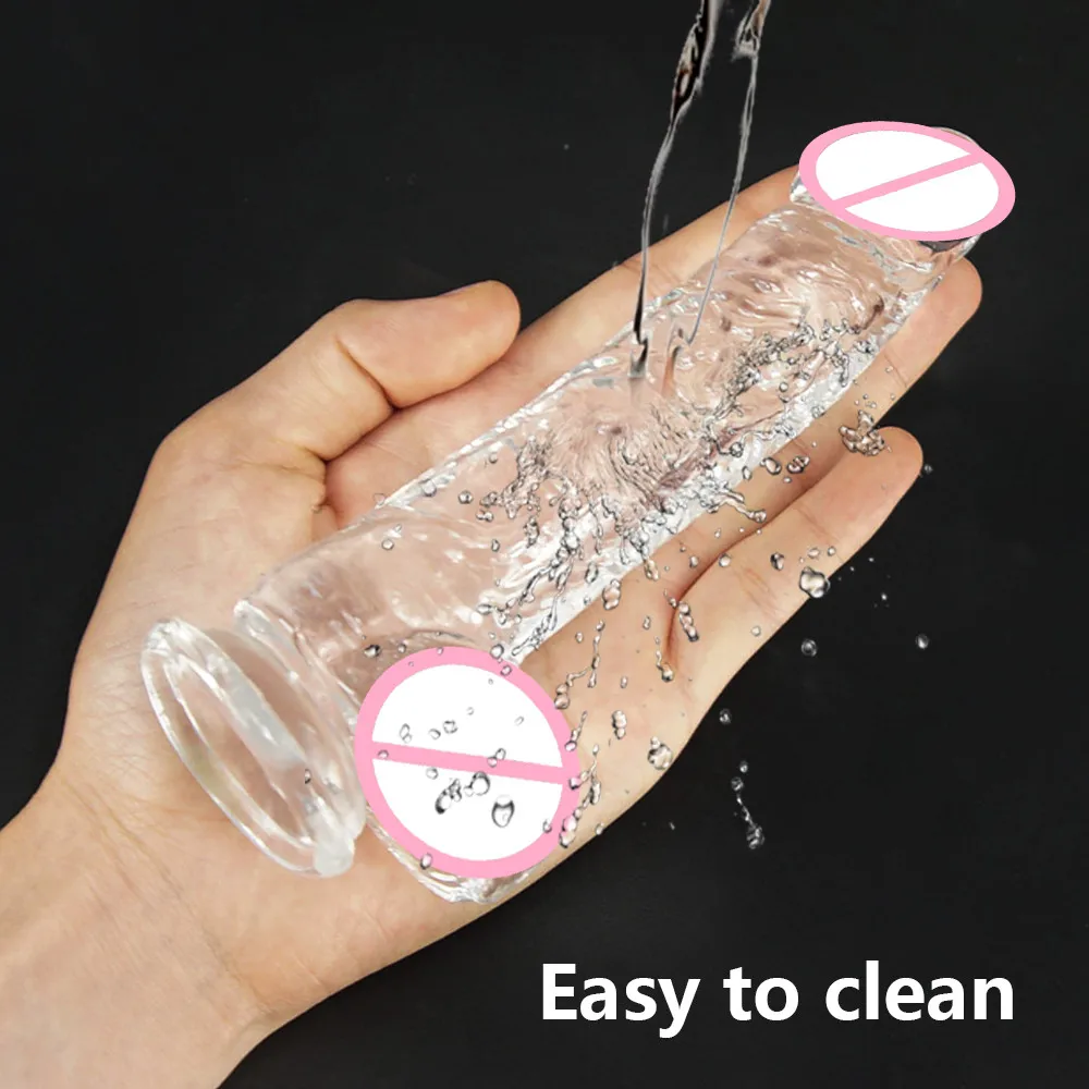 New Realistic Dildos Erotic Jelly Dildo With Super Strong Suction Cup Sex Toys for Woman Men Artificial Penis G-spot Simulation New Realistic Dildos Erotic Jelly Dildo With Super Strong Suction Cup Sex Toys for Woman Men Artificial Penis G-spot Simulation