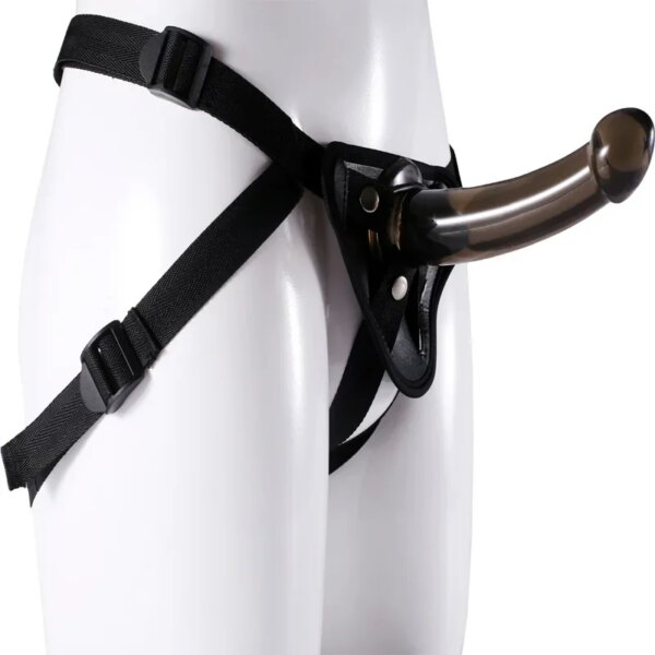 Anal Plug Strap On Realistic Dildo Massager For Lesbian Couple Strapon Harness Artificial Penis Suction Cup G-spot Dick Sex Toys