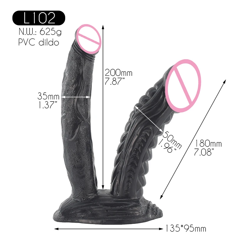 SXXY Double Dildo Harness Dual Heads Adults Sex Toys with Sucker for Lesbian Female Masturbator Animal Horse Anal Plug Dog Penis SXXY Double Dildo Harness Dual Heads Adults Sex Toys with Sucker for Lesbian Female Masturbator Animal Horse Anal Plug Dog Penis