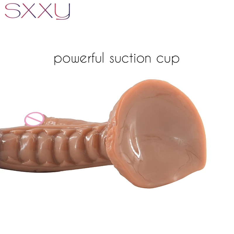 SXXY Double Dildo Harness Dual Heads Adults Sex Toys with Sucker for Lesbian Female Masturbator Animal Horse Anal Plug Dog Penis SXXY Double Dildo Harness Dual Heads Adults Sex Toys with Sucker for Lesbian Female Masturbator Animal Horse Anal Plug Dog Penis