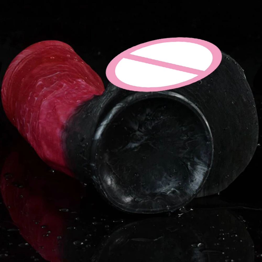 FAAK Strapon Realistic Dildo With Suction Cup Silicone Red Huge Artificial Penis Harness Skin Touch Sex Toys For Women Men FAAK Strapon Realistic Dildo With Suction Cup Silicone Red Huge Artificial Penis Harness Skin Touch Sex Toys For Women Men