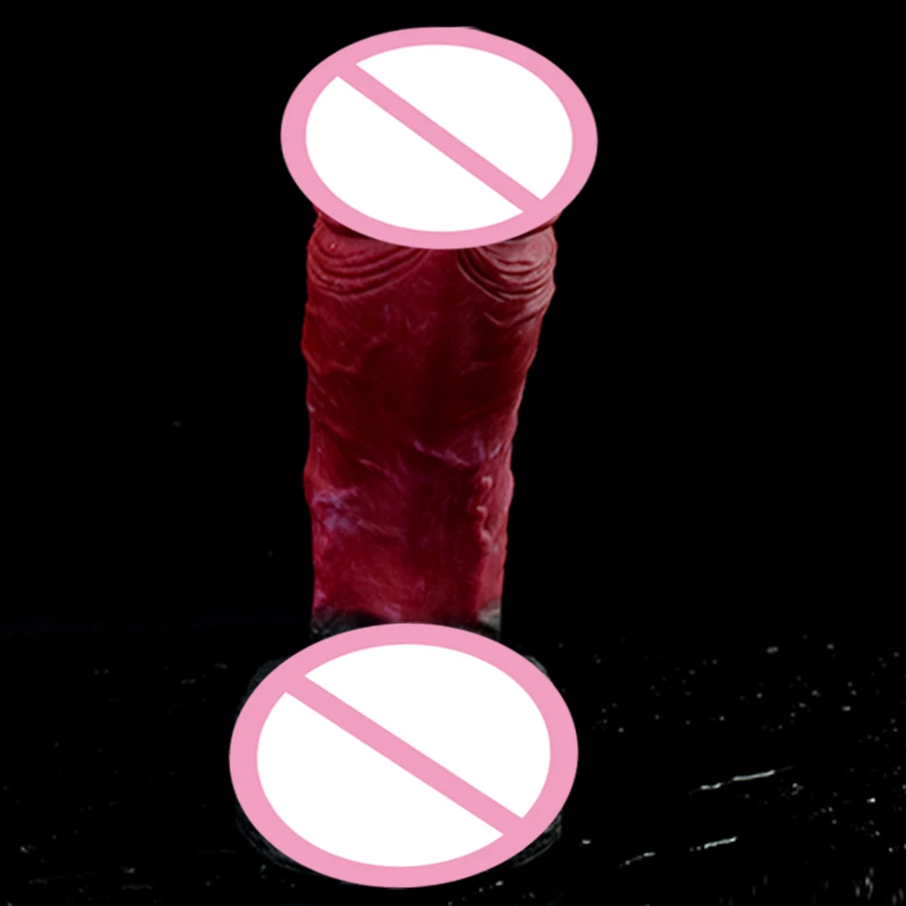 FAAK Strapon Realistic Dildo With Suction Cup Silicone Red Huge Artificial Penis Harness Skin Touch Sex Toys For Women Men FAAK Strapon Realistic Dildo With Suction Cup Silicone Red Huge Artificial Penis Harness Skin Touch Sex Toys For Women Men
