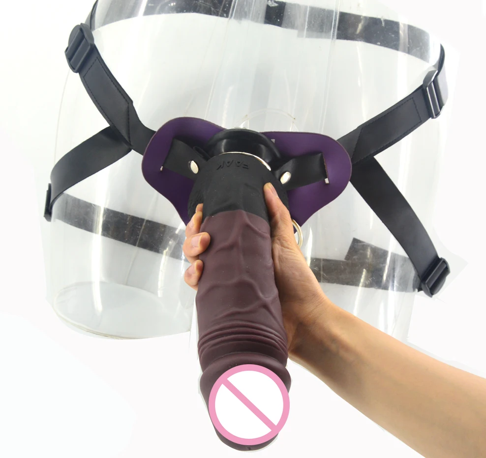 FAAK Strapon Realistic Dildo With Suction Cup Silicone Red Huge Artificial Penis Harness Skin Touch Sex Toys For Women Men FAAK Strapon Realistic Dildo With Suction Cup Silicone Red Huge Artificial Penis Harness Skin Touch Sex Toys For Women Men