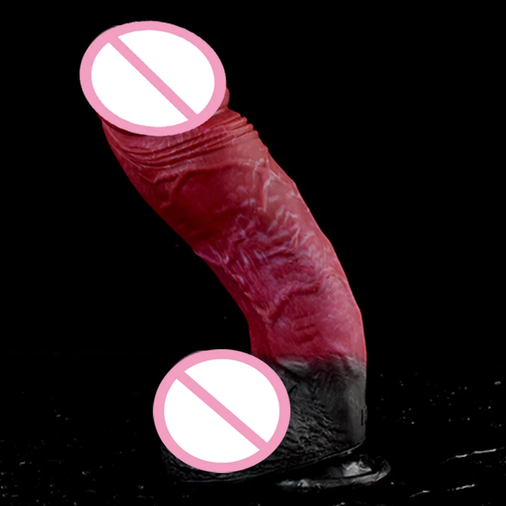FAAK Strapon Realistic Dildo With Suction Cup Silicone Red Huge Artificial Penis Harness Skin Touch Sex Toys For Women Men FAAK Strapon Realistic Dildo With Suction Cup Silicone Red Huge Artificial Penis Harness Skin Touch Sex Toys For Women Men