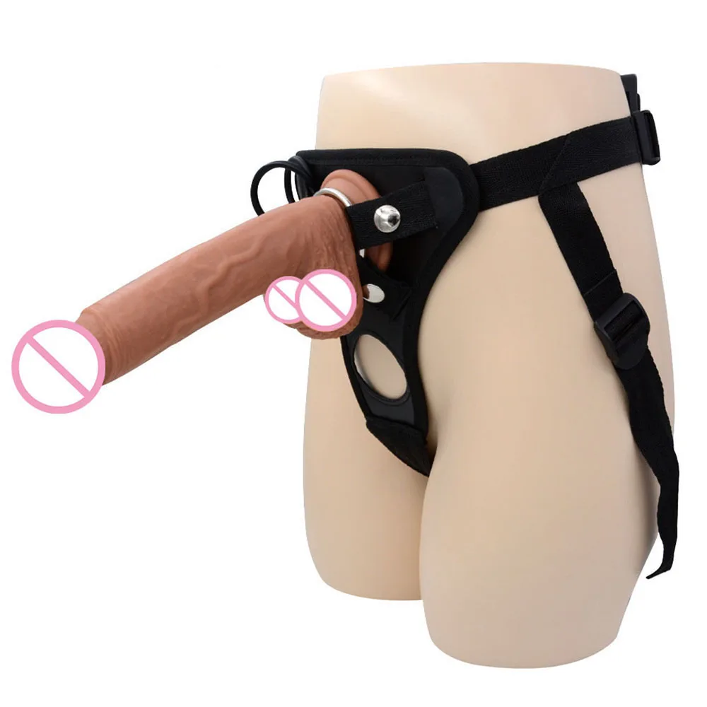 Men's Strap-on Realistic Penis Dildo Pants Sex Toys for Women Men Women Gay Dildos Strapon Harness Belt Adult Games Huge Adult Men's Strap-on Realistic Penis Dildo Pants Sex Toys for Women Men Women Gay Dildos Strapon Harness Belt Adult Games Huge Adult