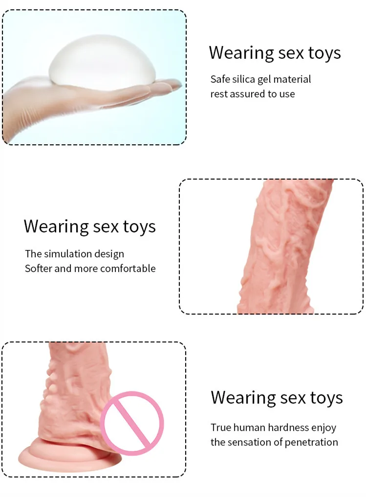 Penis Realistic Dildos Strap On Hollow Dildo Panties Harness For Male Gay Vibrator Adult Sex Toy Woman Lesbian Masturbator
