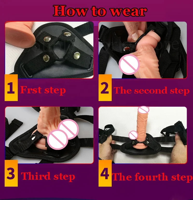 Penis Realistic Dildos Strap On Hollow Dildo Panties Harness For Male Gay Vibrator Adult Sex Toy Woman Lesbian Masturbator
