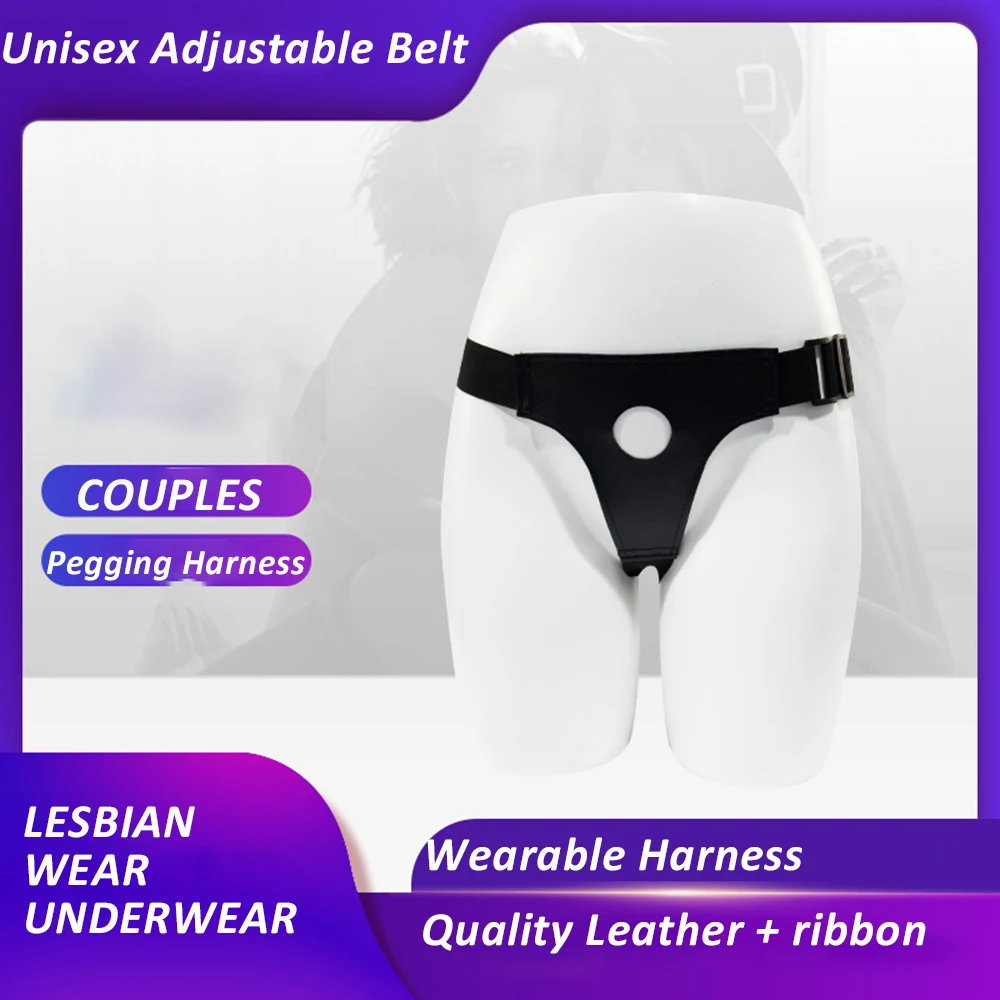 Unisex Adjustable Belt Pegging Strap On Dildo Pants Sexual Harness Intimate Accessories Couple Games Strapons Women To Men