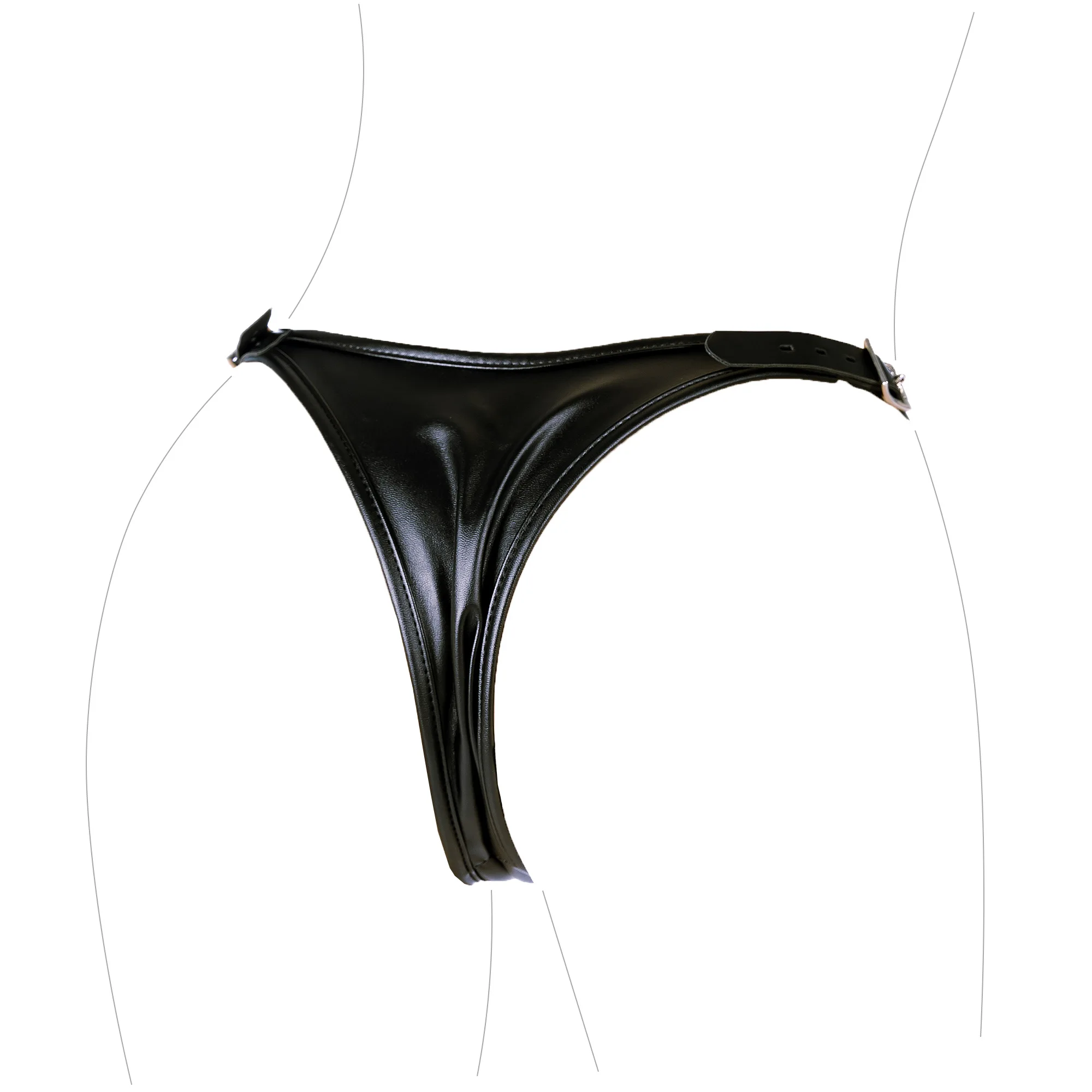 Leather Strapon Harness Panties,Strap On Vibrator Dildo Anal Vaginal Plug Chastity Penis Briefs Sex Product For Women Masturbate