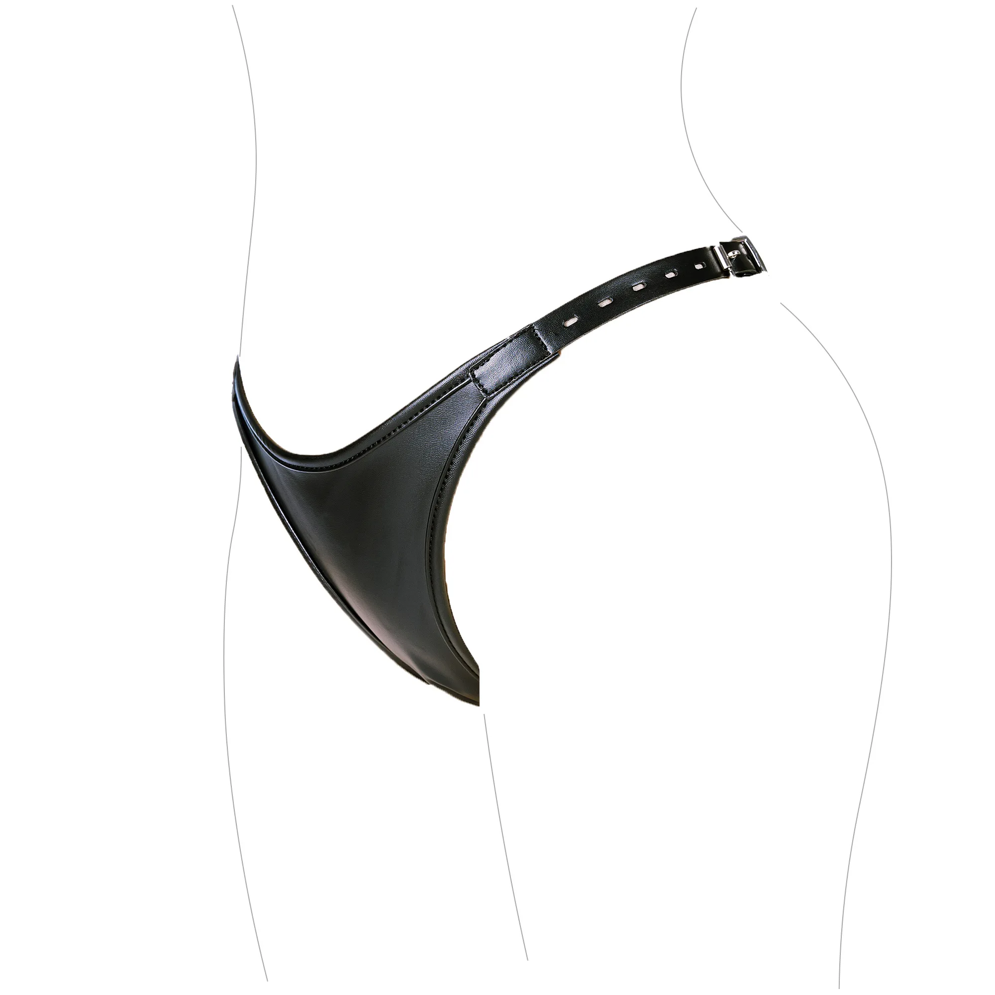 Leather Strapon Harness Panties,Strap On Vibrator Dildo Anal Vaginal Plug Chastity Penis Briefs Sex Product For Women Masturbate