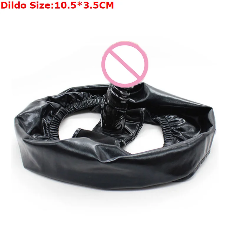 Leather Strapon Harness Panties,Strap On Vibrator Dildo Anal Vaginal Plug Chastity Penis Briefs Sex Product For Women Masturbate