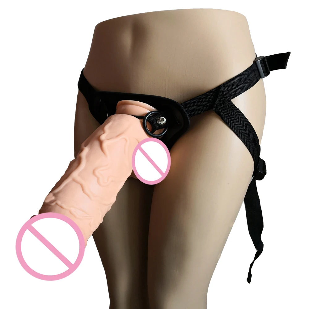 26*7cm super thick huge dildo realistic big penis suction cup strapon dildo strap on penis pants harness dick sex toys