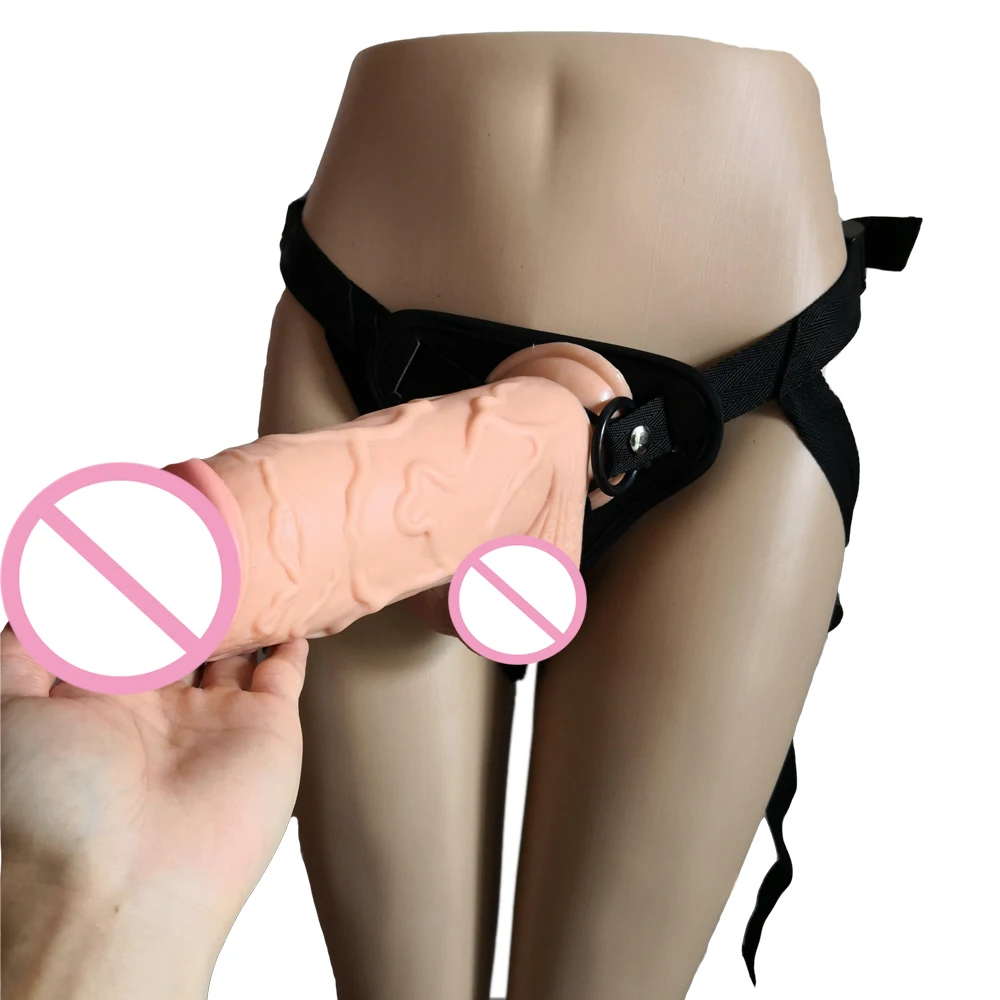 26*7cm super thick huge dildo realistic big penis suction cup strapon dildo strap on penis pants harness dick sex toys