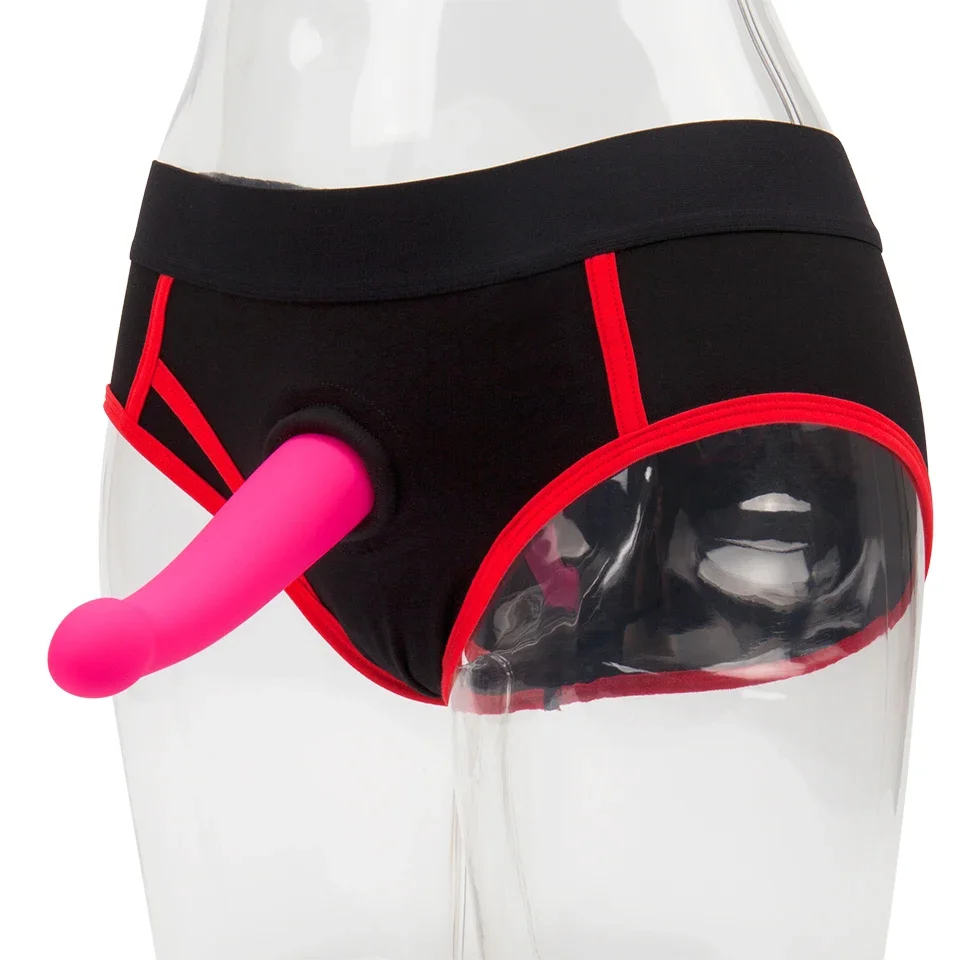 Lesbian Strapless Strapon Dildo Vibrator Panties Erotic Strap On Penis Harness Briefs Pegging Anal Dick Adult Sex Toys for Woman Lesbian Strapless Strapon Dildo Vibrator Panties Erotic Strap On Penis Harness Briefs Pegging Anal Dick Adult Sex Toys for Woman