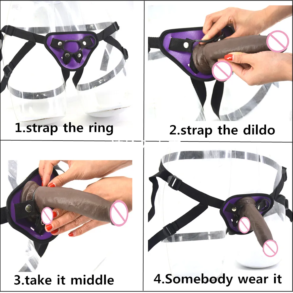 Strap On Dildo penis Adjustable Bondage Harness Strap-ons Bottom Sex Toys For Women lesbian Sex Products strapon dildo sex shop Strap On Dildo penis Adjustable Bondage Harness Strap-ons Bottom Sex Toys For Women lesbian Sex Products strapon dildo sex shop